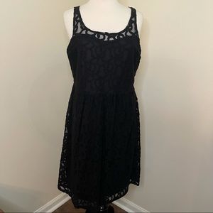 Lane Bryant 14w black dress